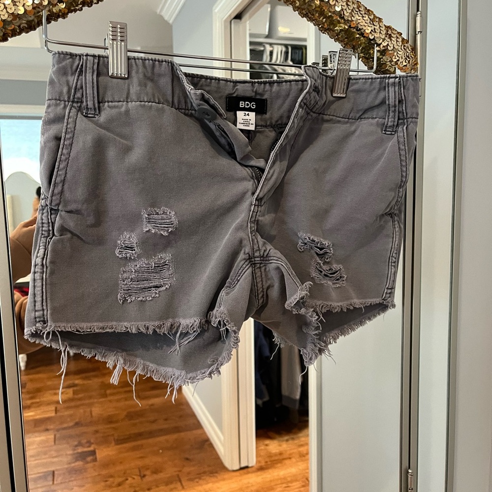BDG grey shorts